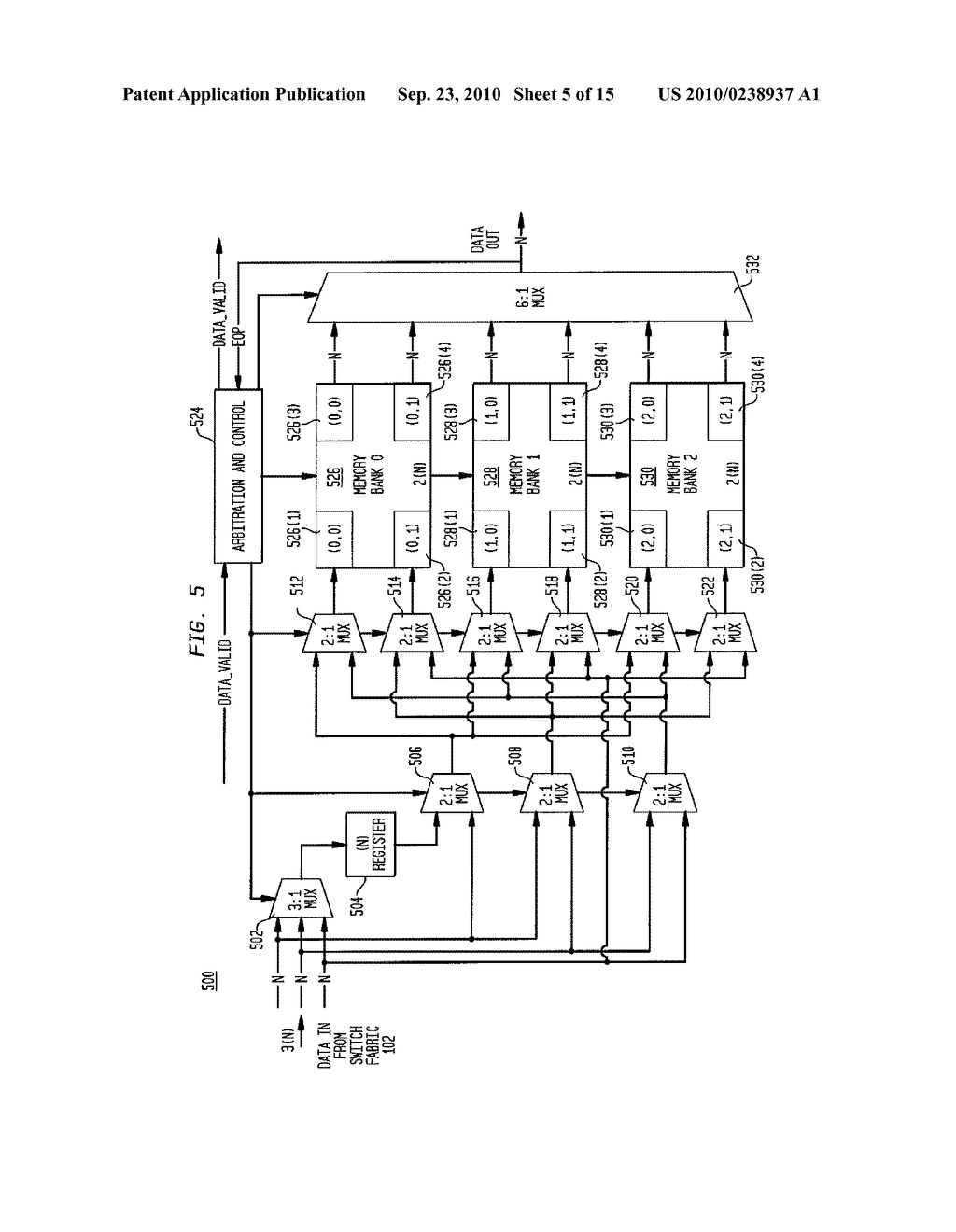 HIGH SPEED PACKET FIFO INPUT BUFFERS FOR SWITCH FABRIC WITH SPEEDUP AND RETRANSMIT - diagram, schematic, and image 06