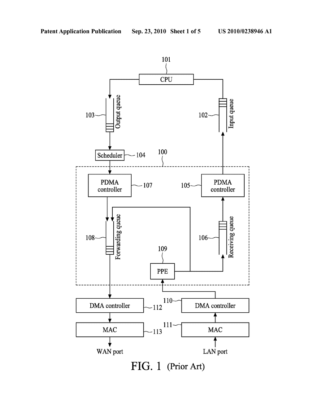 APPARATUS FOR PROCESSING PACKETS AND SYSTEM FOR USING THE SAME - diagram, schematic, and image 02