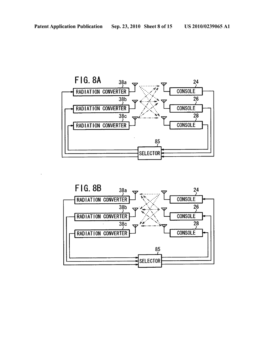 Radiographic image capturing system, radiation converter, processor, selector for selecting radiation converter and processor, program, method of selecting radiation converter and processor, and radiographic image capturing method - diagram, schematic, and image 09