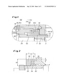 Bearing arrangement for a roll of a rolling mill stand diagram and image