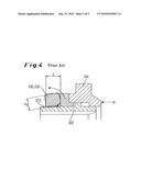 Bearing arrangement for a roll of a rolling mill stand diagram and image