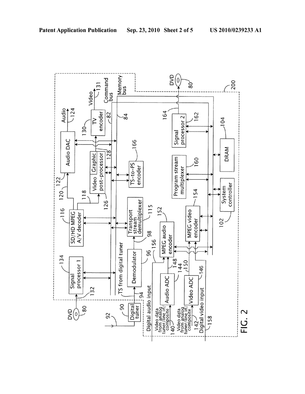 Video Processing and Optical Recording - diagram, schematic, and image 03