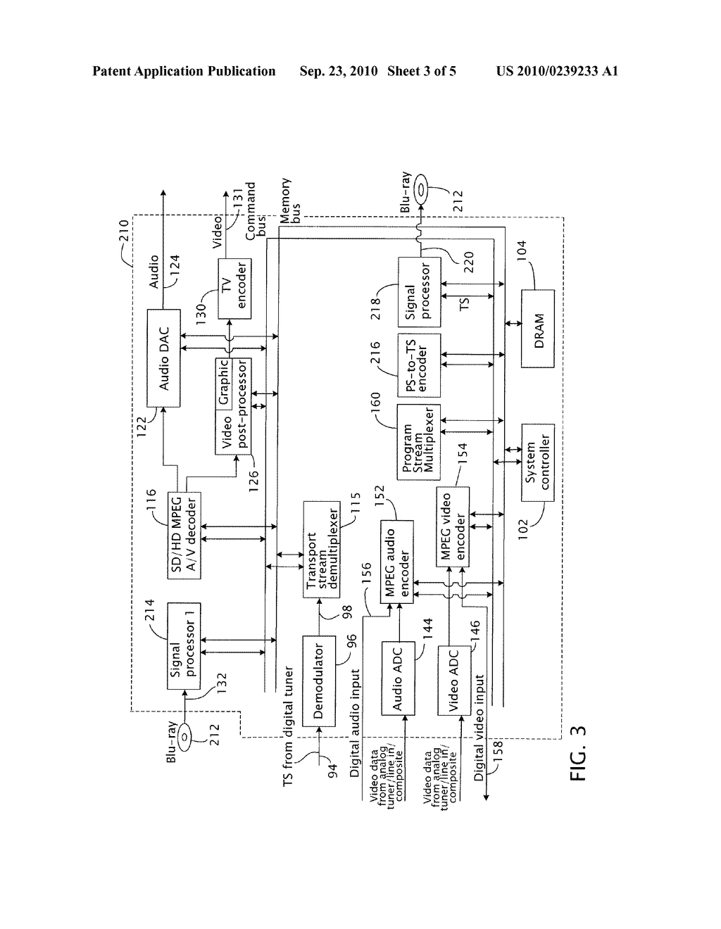 Video Processing and Optical Recording - diagram, schematic, and image 04