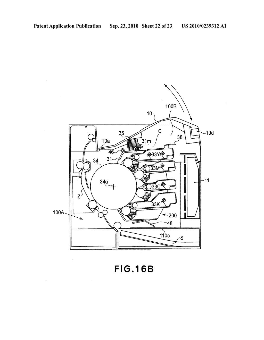 ELECTROPHOTOGRAPHIC IMAGE FORMING APPARATUS - diagram, schematic, and image 23