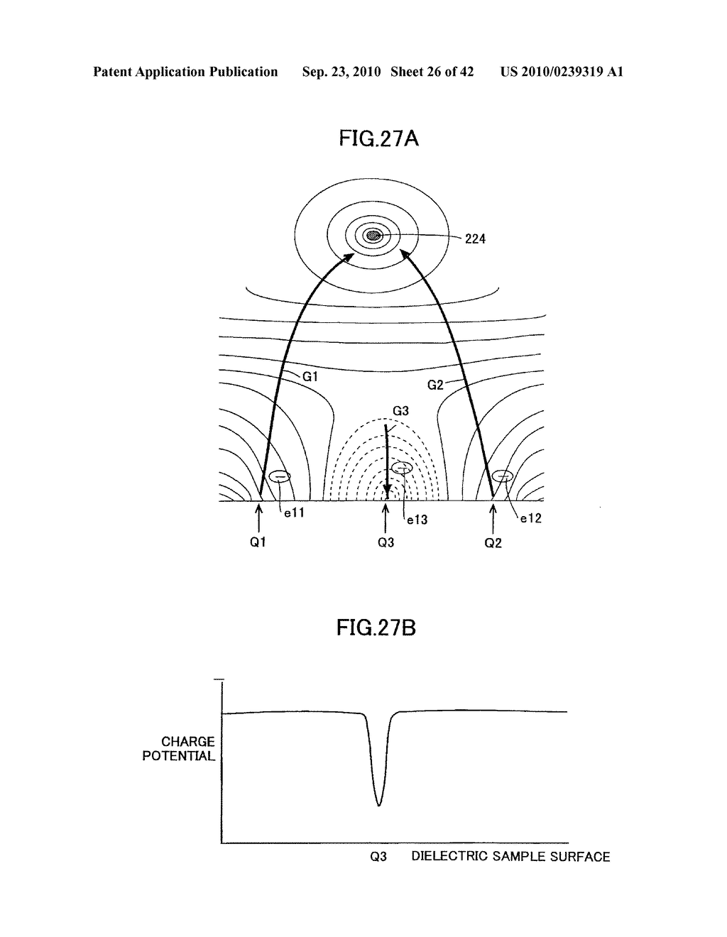 METHOD AND DEVICE FOR MEASURING SURFACE POTENTIAL DISTRIBUTION, METHOD AND DEVICE FOR MEASURING INSULATION RESISTANCE, ELECTROSTATIC LATENT IMAGE MEASUREMENT DEVICE, AND CHARGING DEVICE - diagram, schematic, and image 27