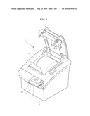 AUTO-CUTTER FOR ROLL PAPER PRINTER diagram and image