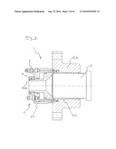 DEVICE FOR FRICTIONALLY COUPLING TWO COAXIAL COMPONENTS diagram and image