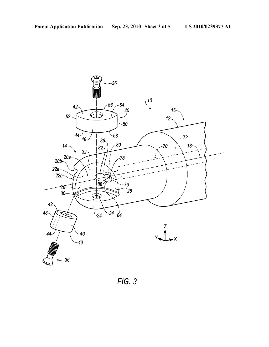 CUTTING TOOL HAVING COOLANT DELIVERY SYSTEM FOR PROVIDING CUTTING FLUID IN A FAN-LIKE PATTERN - diagram, schematic, and image 04