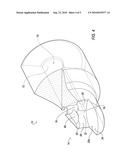 CUTTING TOOL HAVING COOLANT DELIVERY SYSTEM FOR PROVIDING CUTTING FLUID IN A FAN-LIKE PATTERN diagram and image