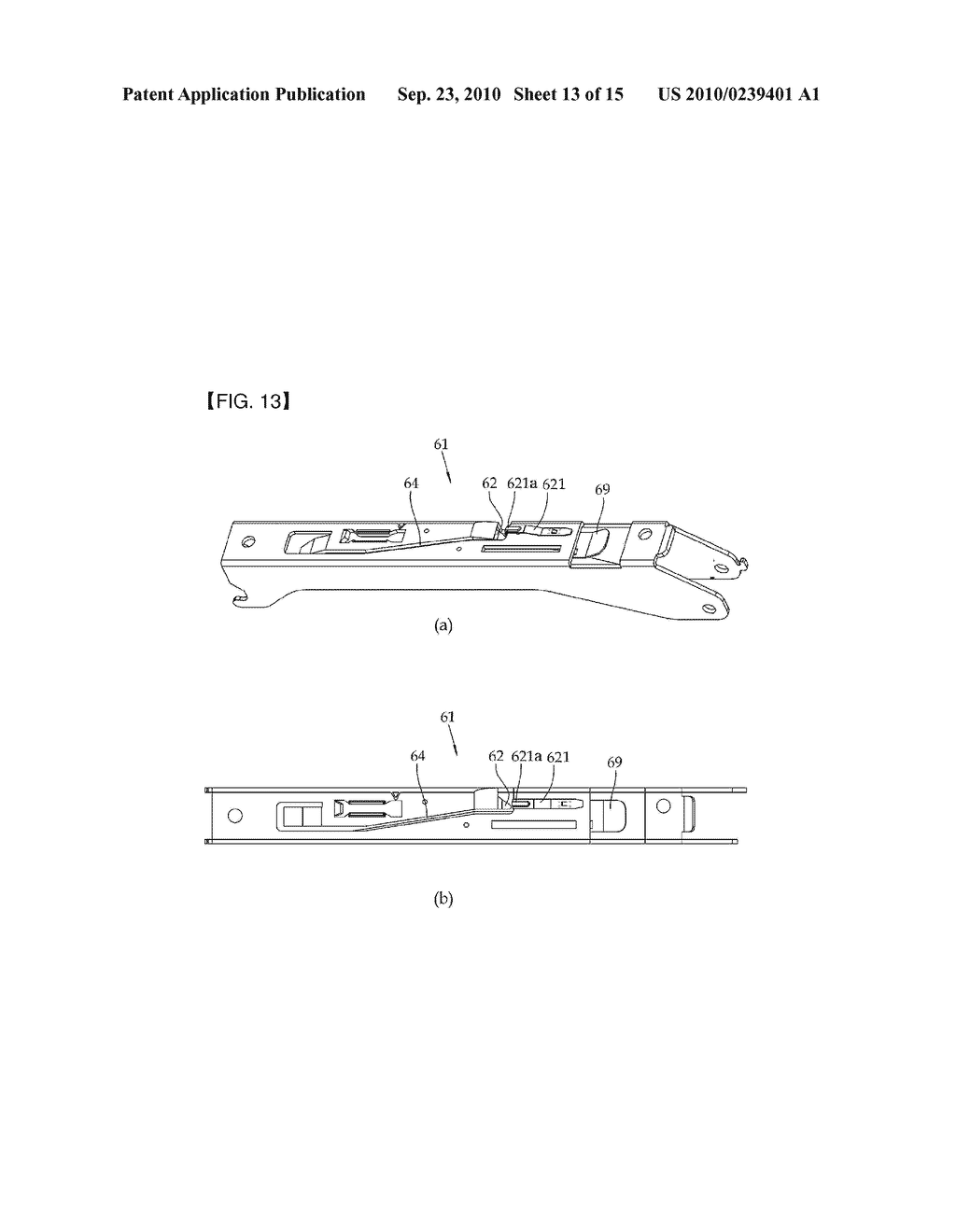 CARRIER TAPE FEEDER FOR CHIP MOUNTER - diagram, schematic, and image 14