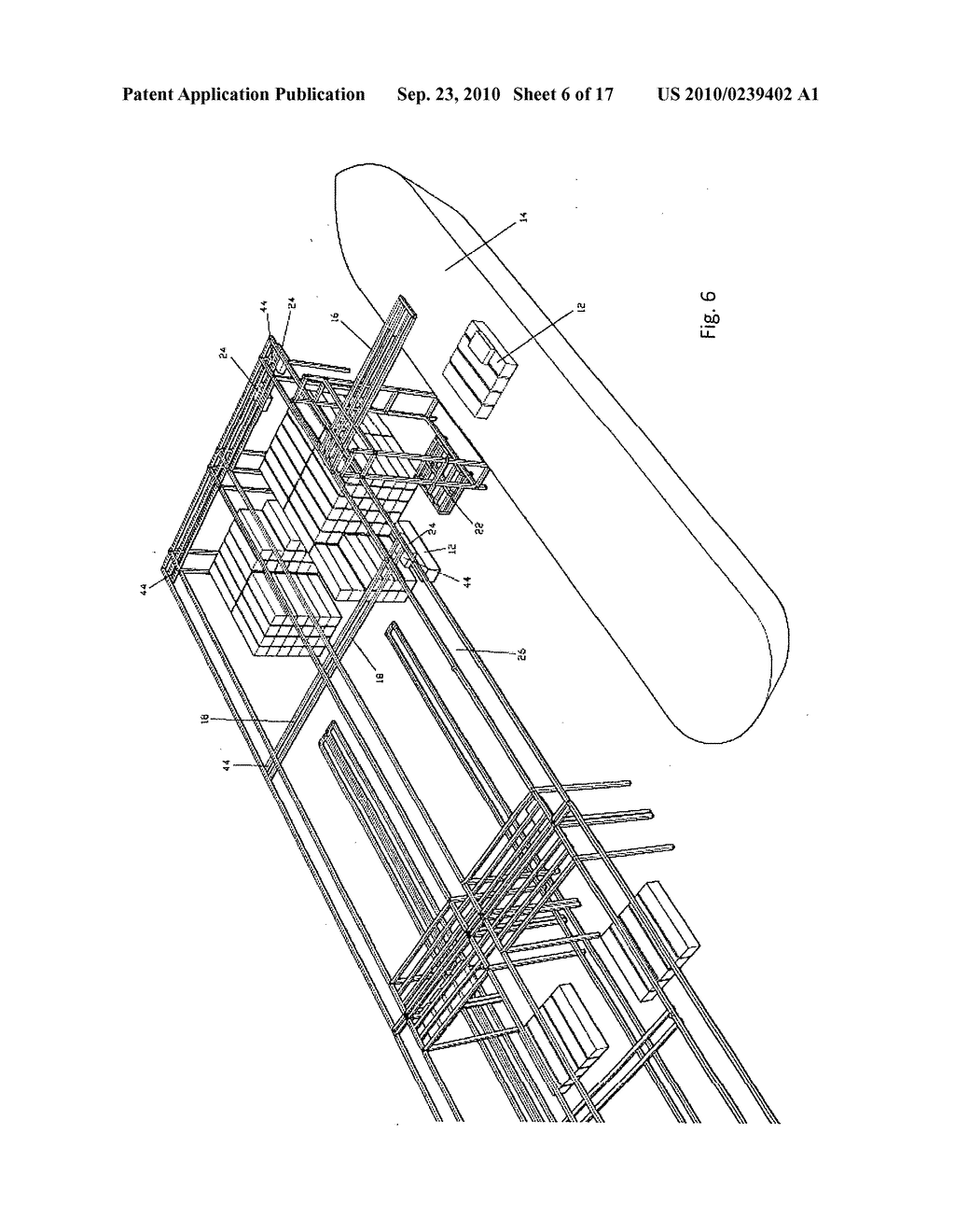 System and method for cargo handling - diagram, schematic, and image 07