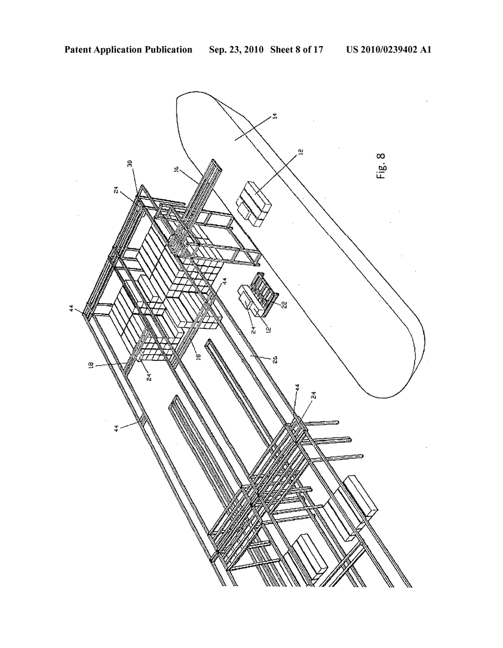 System and method for cargo handling - diagram, schematic, and image 09
