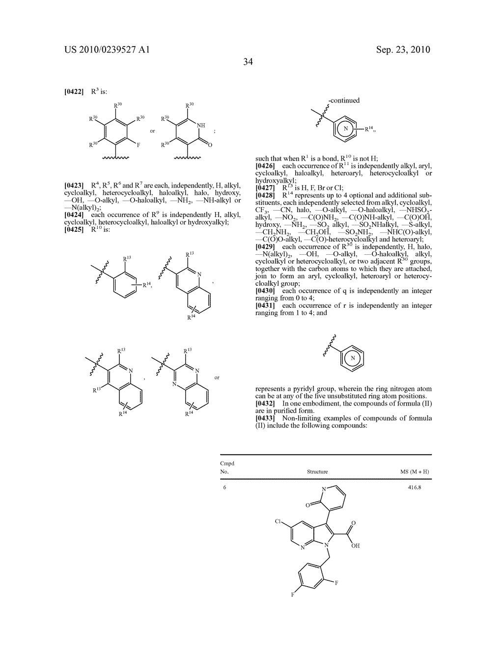 2,3-SUBSTITUTED AZAINDOLE DERIVATIVES FOR TREATING VIRAL INFECTIONS - diagram, schematic, and image 35