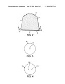 CAPSULE FOR PREPARING COFFEE IN A DEVICE COMPRISING A CARTRIDGE HOLDER WITH RELIEF AND RECESSED ELEMENTS diagram and image