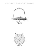 CAPSULE FOR PREPARING COFFEE IN A DEVICE COMPRISING A CARTRIDGE HOLDER WITH RELIEF AND RECESSED ELEMENTS diagram and image