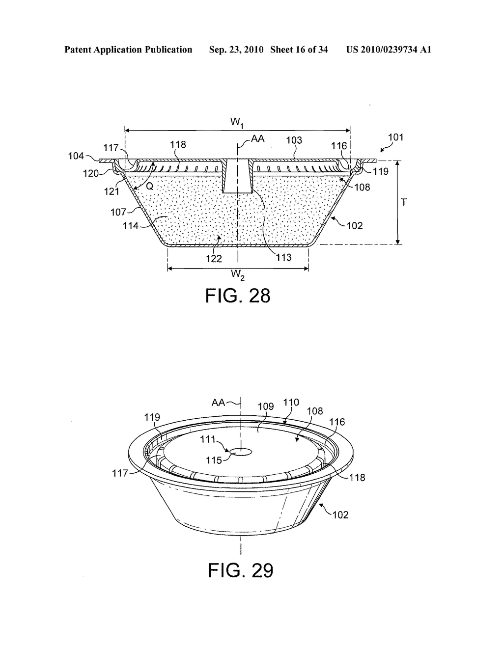 METHOD FOR PREPARING A BEVERAGE OR FOOD LIQUID AND SYSTEM USING BREWING CENTRIFUGAL FORCE - diagram, schematic, and image 17