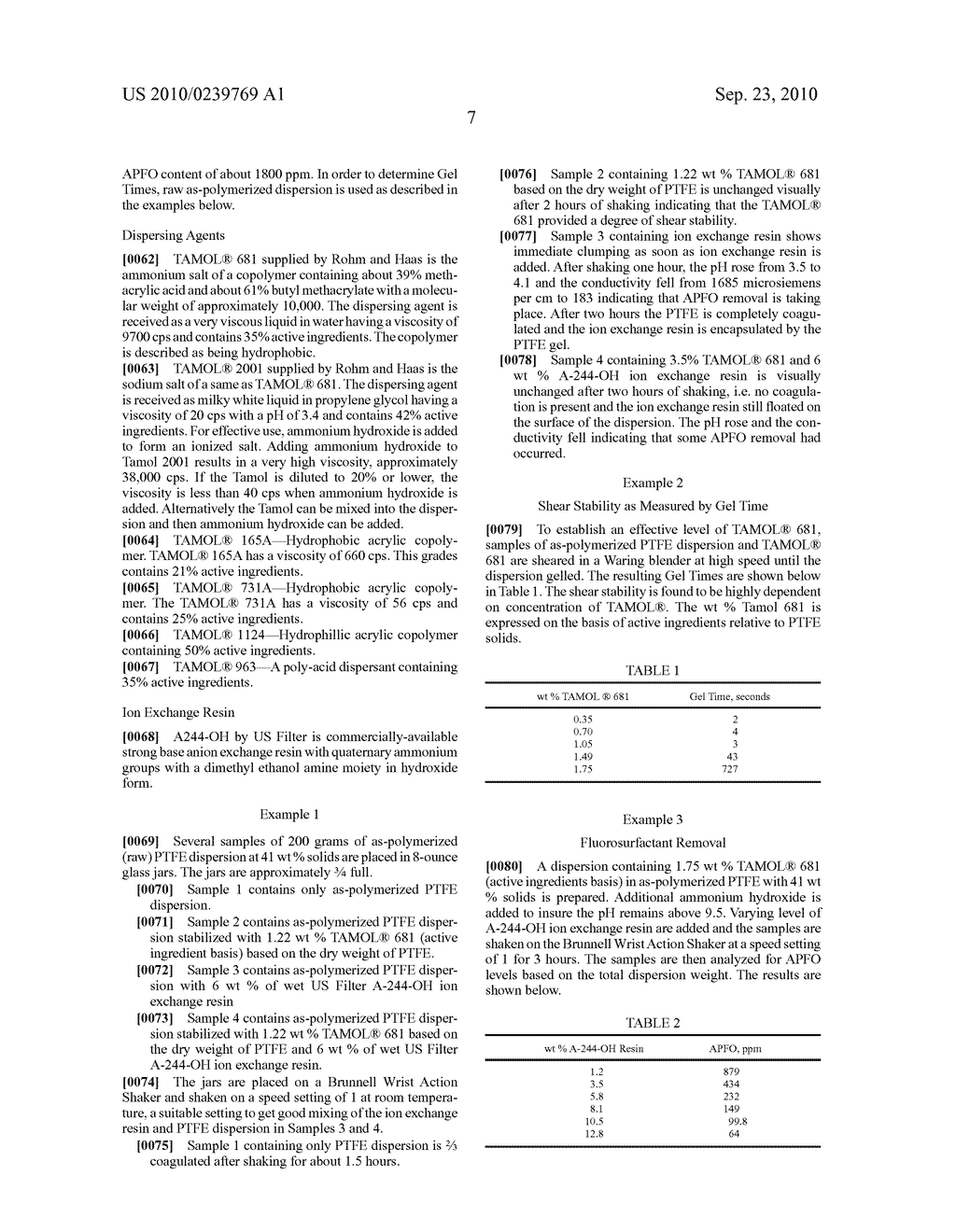 Process for Forming Filled Bearings from Fluoropolymer Dispersions Stabilized with Anionic Polyelectrolyte Dispersing Agents - diagram, schematic, and image 08