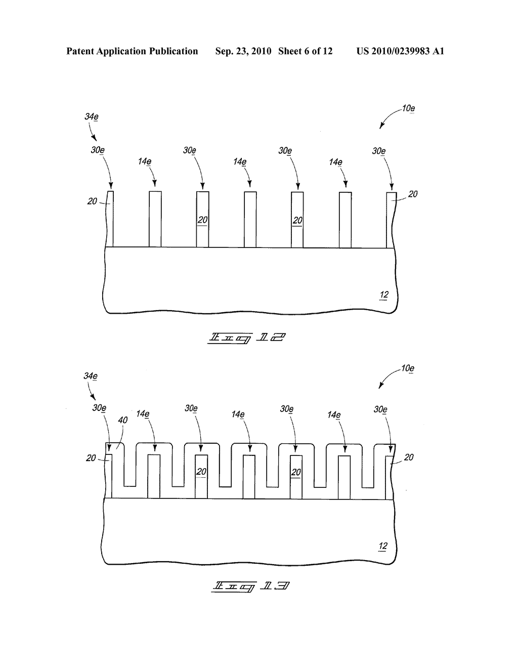 Methods Of Forming Patterns On Substrates - diagram, schematic, and image 07