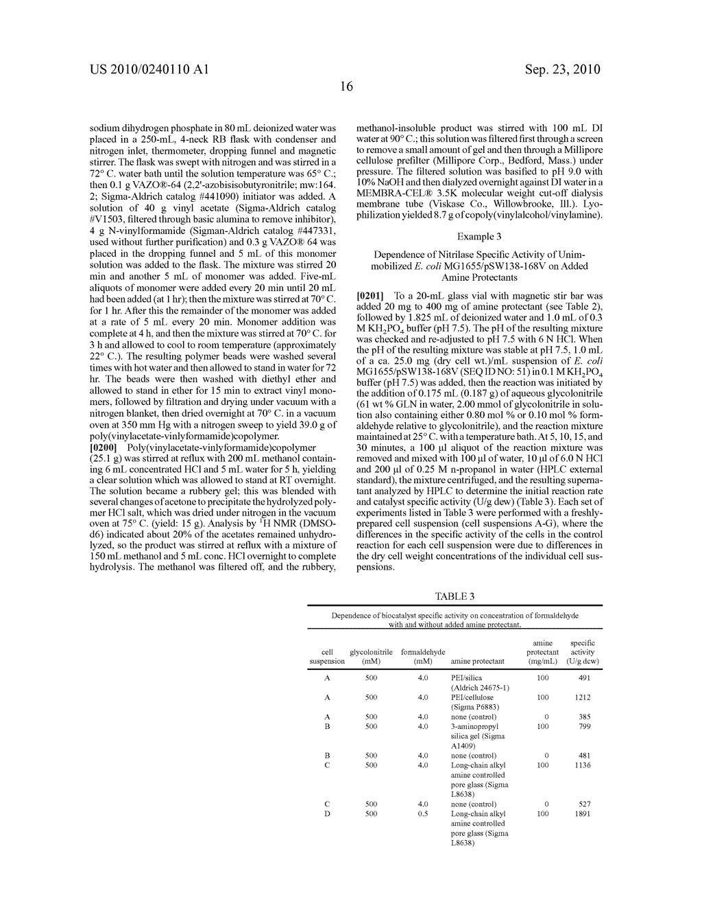 SEQUESTRATION OF FORMALDEHYDE TO STABILIZE NITRILASE SPECIFIC ACTIVITY WHEN CONVERTING GLYCOLONITRILE TO GLYCOLIC ACID - diagram, schematic, and image 24