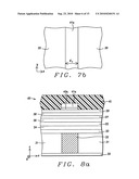 Method of double patterning and etching magnetic tunnel junction structures for spin-transfer torque MRAM devices diagram and image