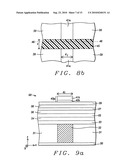 Method of double patterning and etching magnetic tunnel junction structures for spin-transfer torque MRAM devices diagram and image