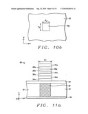 Method of double patterning and etching magnetic tunnel junction structures for spin-transfer torque MRAM devices diagram and image