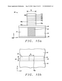 Method of double patterning and etching magnetic tunnel junction structures for spin-transfer torque MRAM devices diagram and image