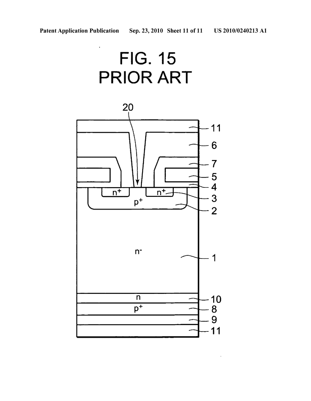 Method of manufacturing a semiconductor device - diagram, schematic, and image 12