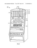 GAMING SYSTEM HAVING OUTCOMES INTERACTIVE WITH PLAYING FIELDS diagram and image