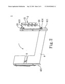 Screen rack structure for coin operating game machine diagram and image