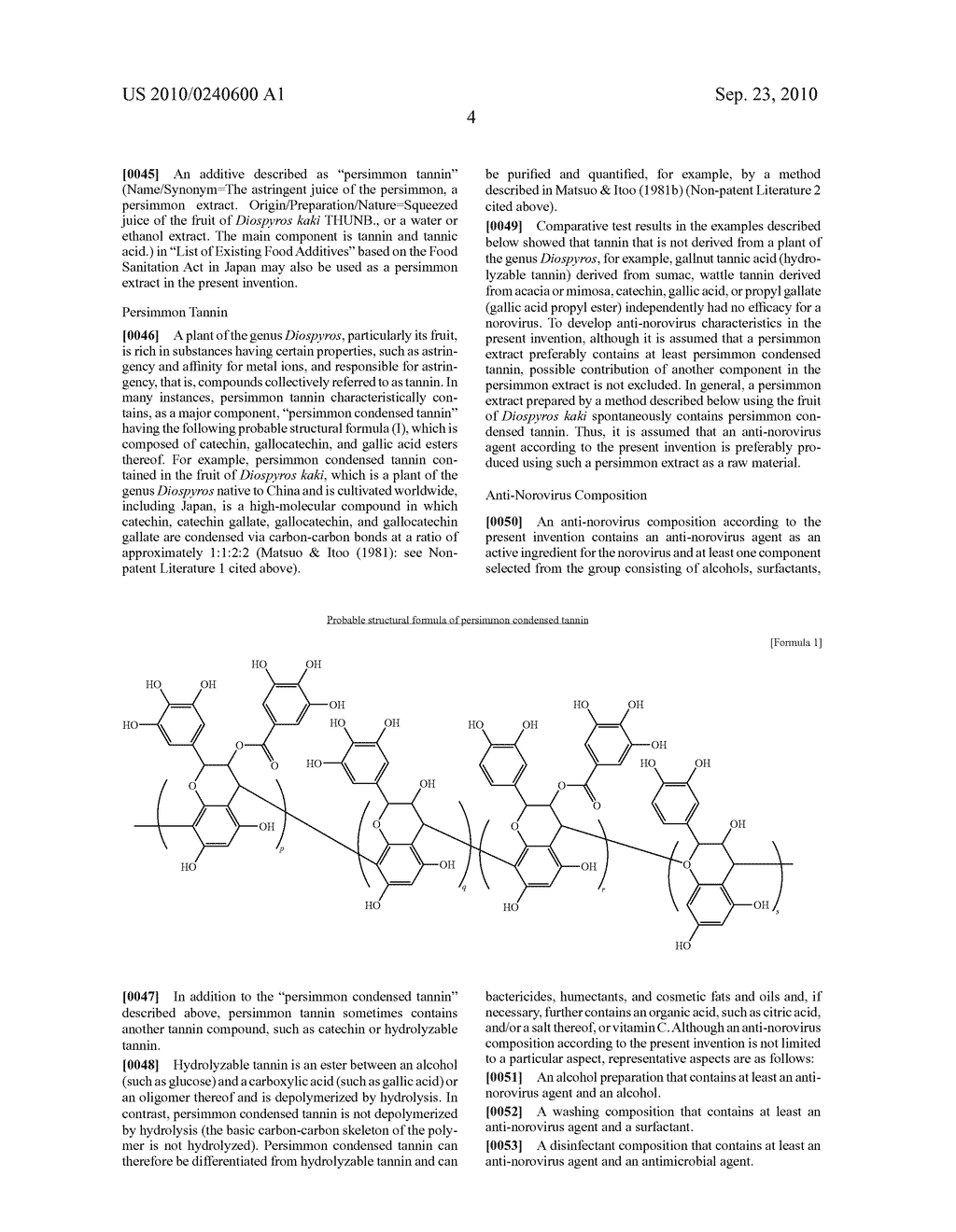 Anti-Norovirus Agent and Composition Containing the Same - diagram, schematic, and image 08