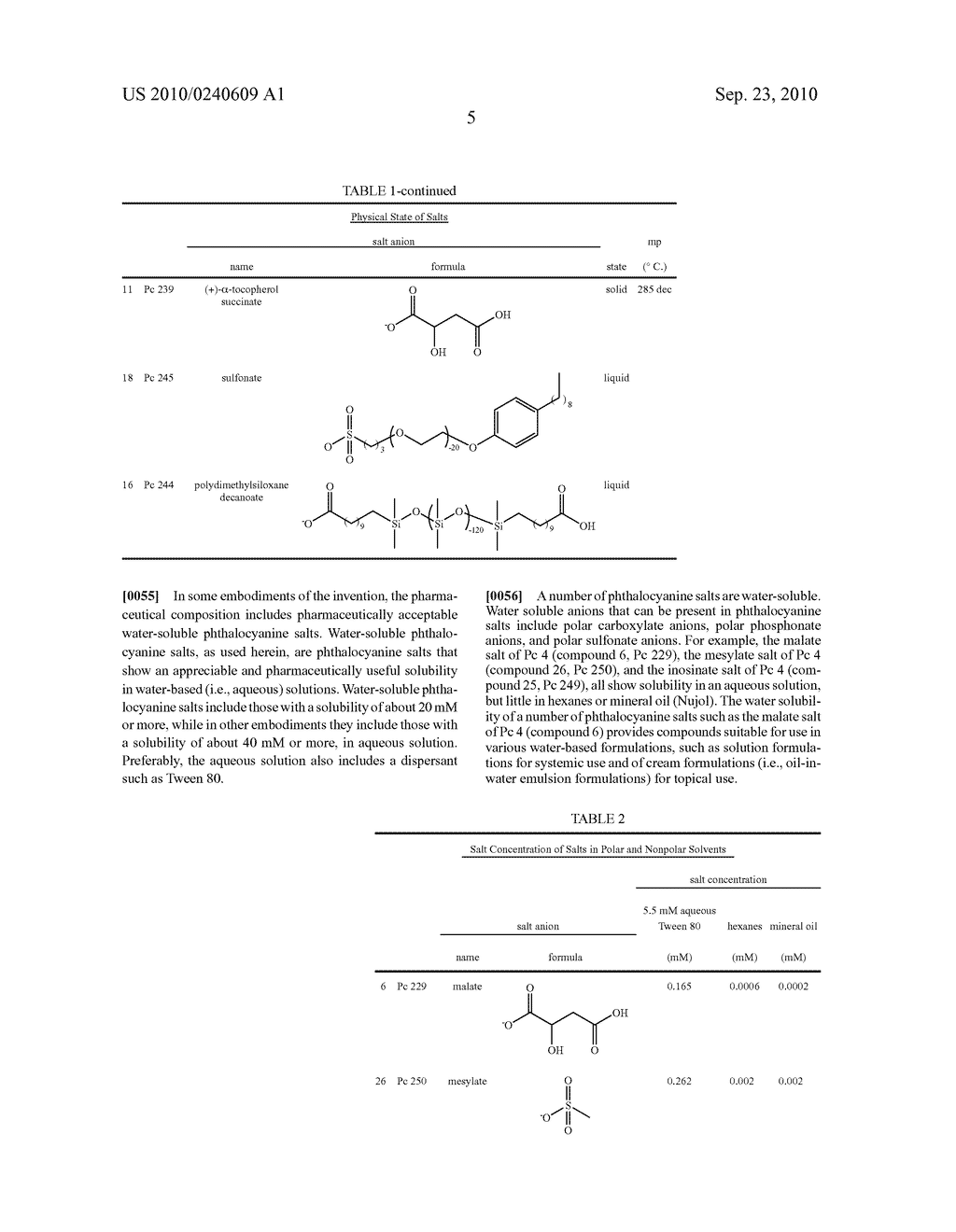 PHTHALOCYANINE SALT FORMULATIONS - diagram, schematic, and image 15