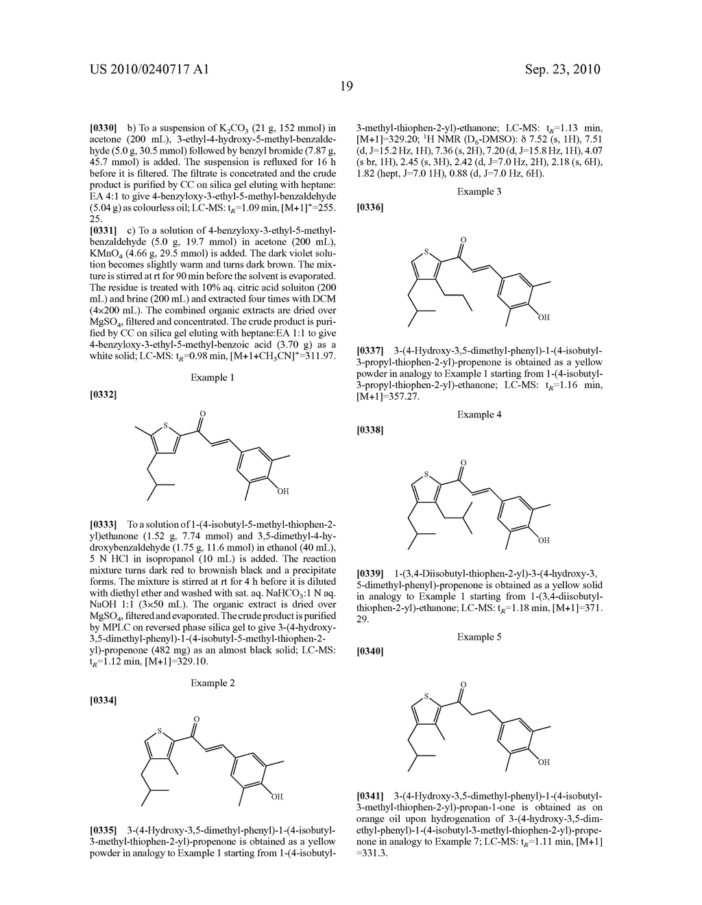 NOVEL THIOPHENE DERIVATIVES AS S1P1/EDG1 RECEPTOR AGONISTS - diagram, schematic, and image 20