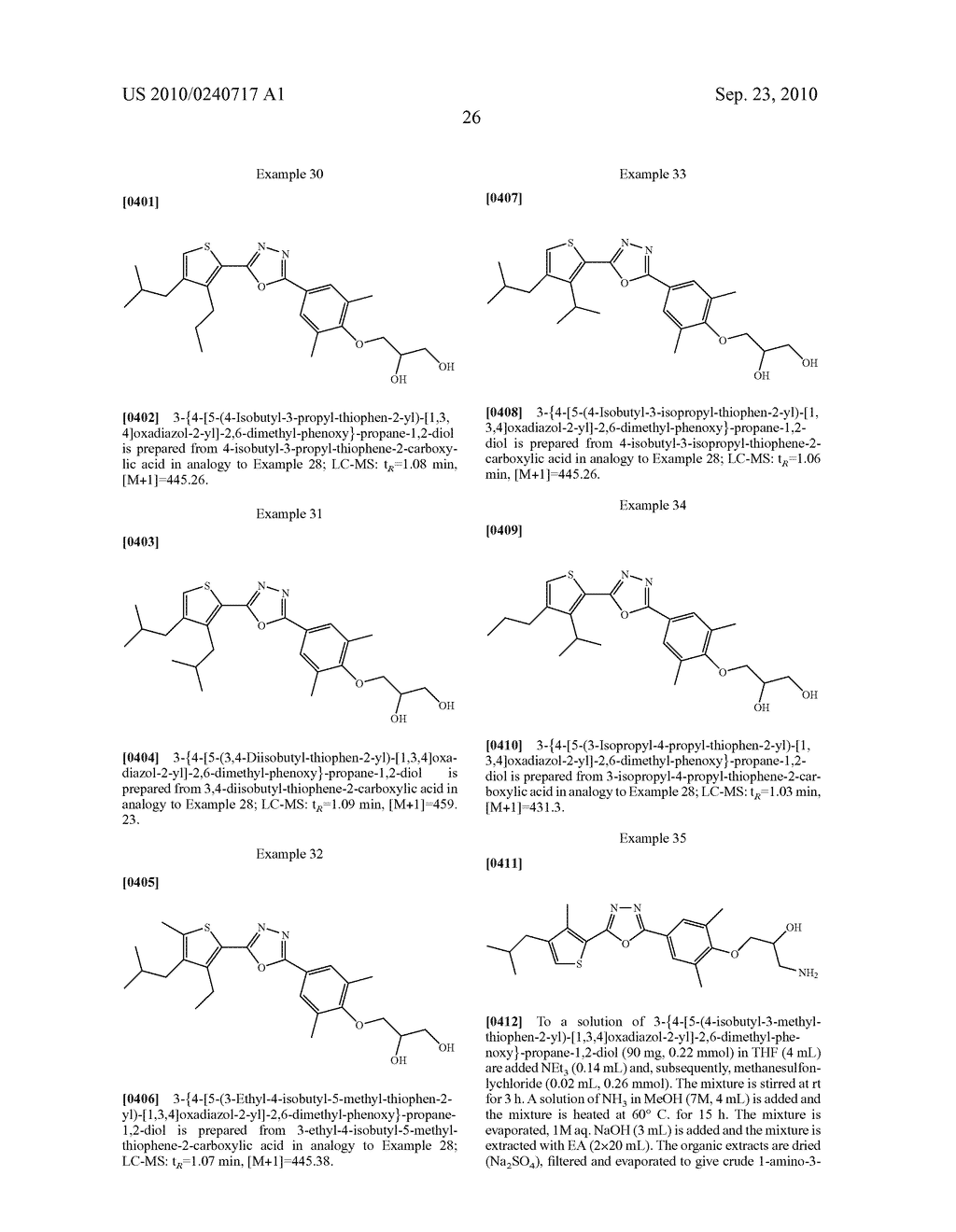 NOVEL THIOPHENE DERIVATIVES AS S1P1/EDG1 RECEPTOR AGONISTS - diagram, schematic, and image 27