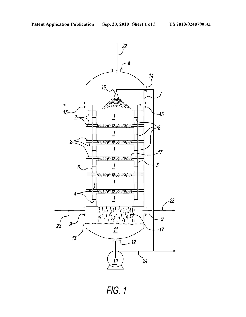 Fischer-Tropsch Reactions Using Heat Transfer Tubes with a Catalyst Layer on the Outside Surfaces - diagram, schematic, and image 02