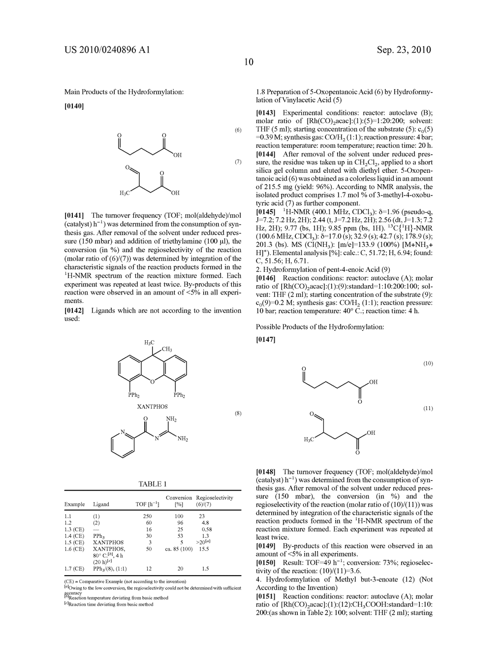 METHOD FOR HYDROFORMYLATION - diagram, schematic, and image 11