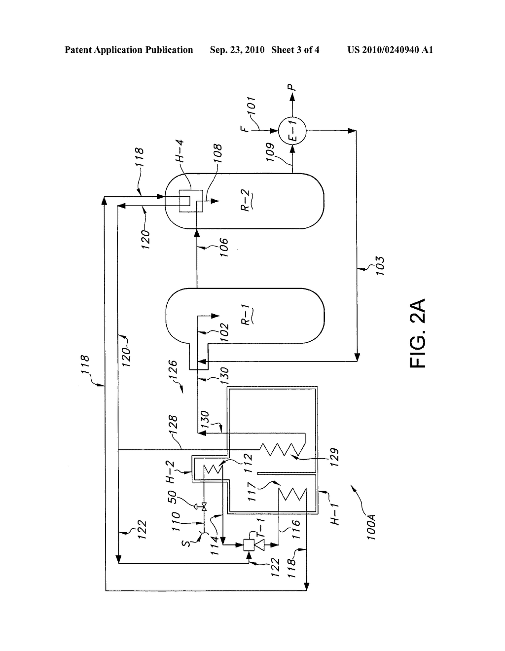 Method of providing heat for chemical conversion and a process and system employing the method for the production of olefin - diagram, schematic, and image 04