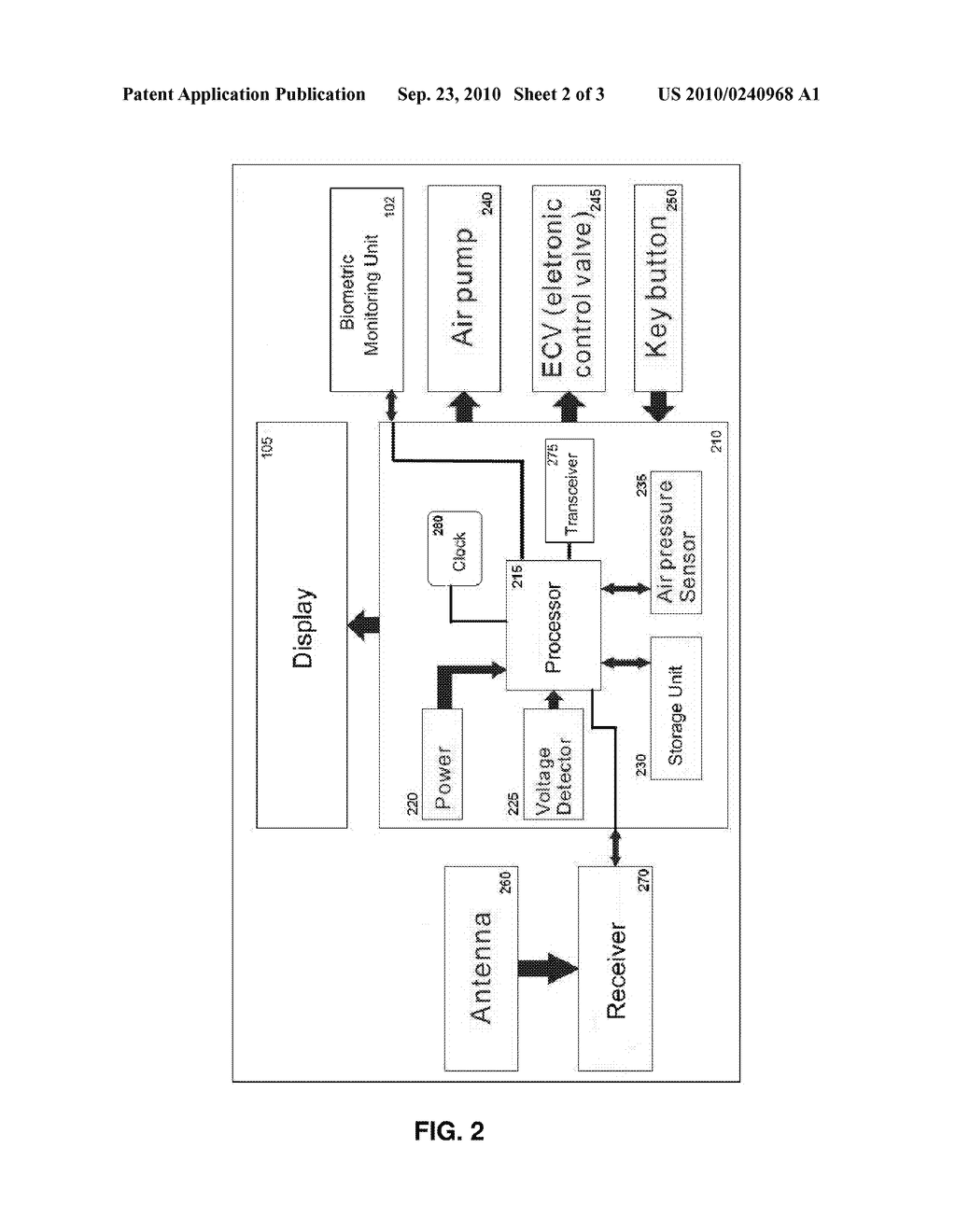 AUTOMATIC DATE AND TIME ACQUISITION IN BIOMETRIC MONITORS - diagram, schematic, and image 03