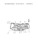 ONE PIECE BRACE LINER HAVING MULTIPLE ADJUSTMENT ZONES diagram and image