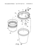 Sputum collecting device diagram and image