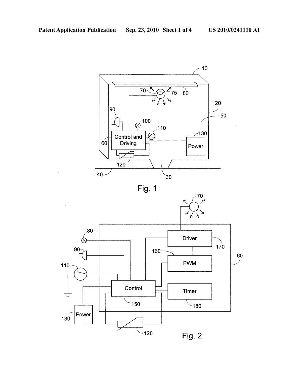 Hand Held Skin Treatment Device - diagram, schematic, and image 02