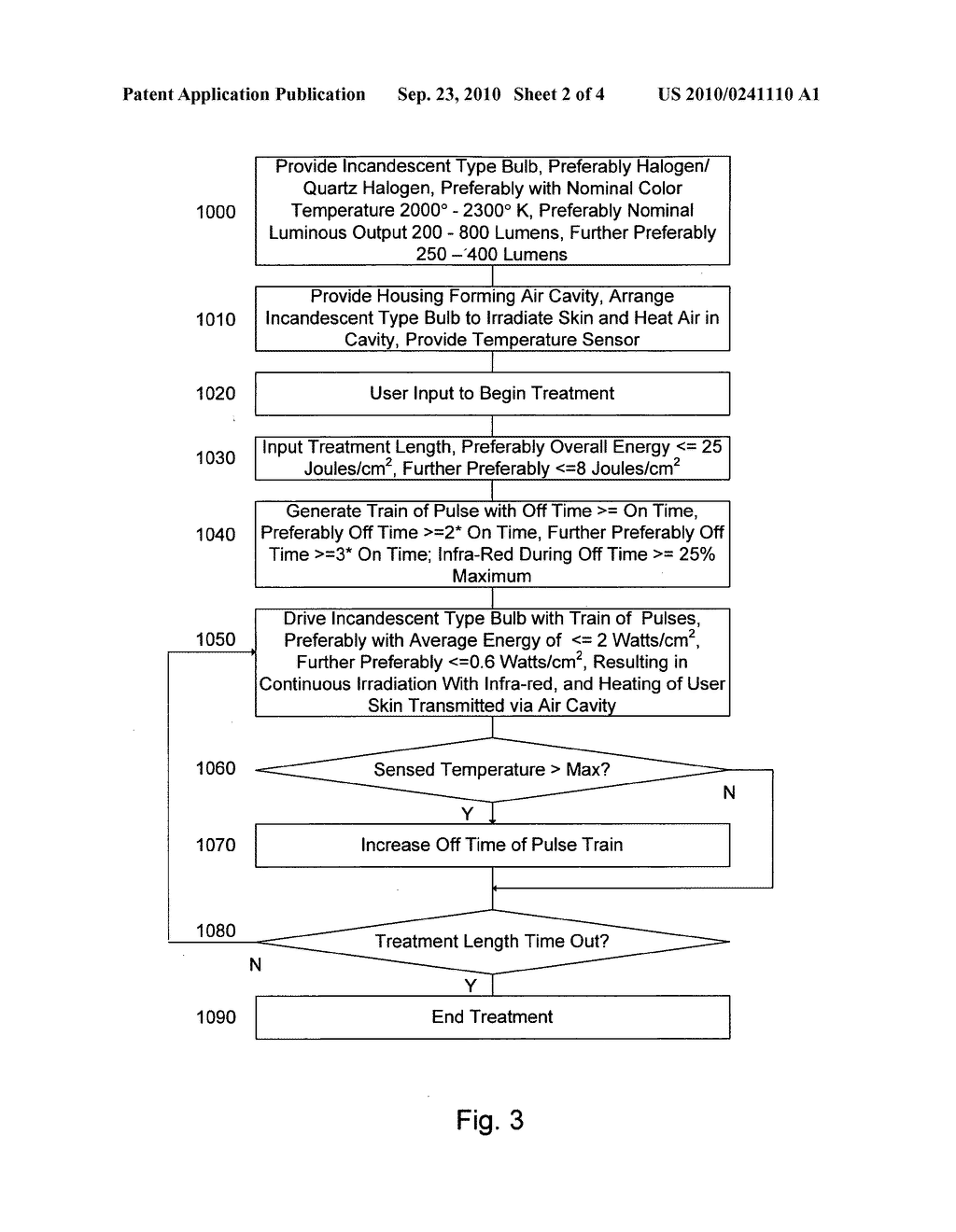 Hand Held Skin Treatment Device - diagram, schematic, and image 03