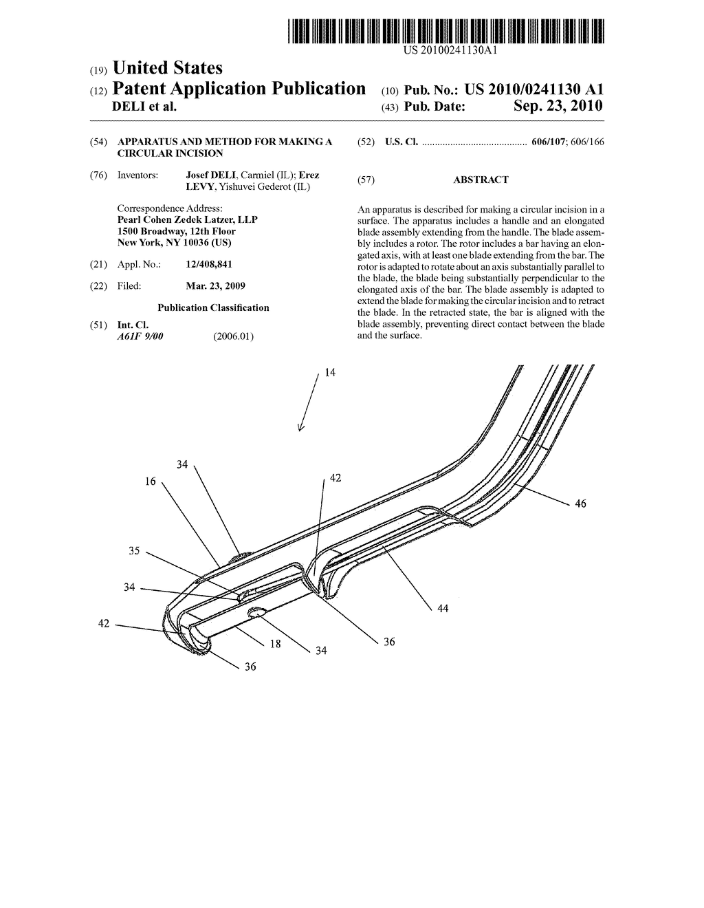 APPARATUS AND METHOD FOR MAKING A CIRCULAR INCISION - diagram, schematic, and image 01