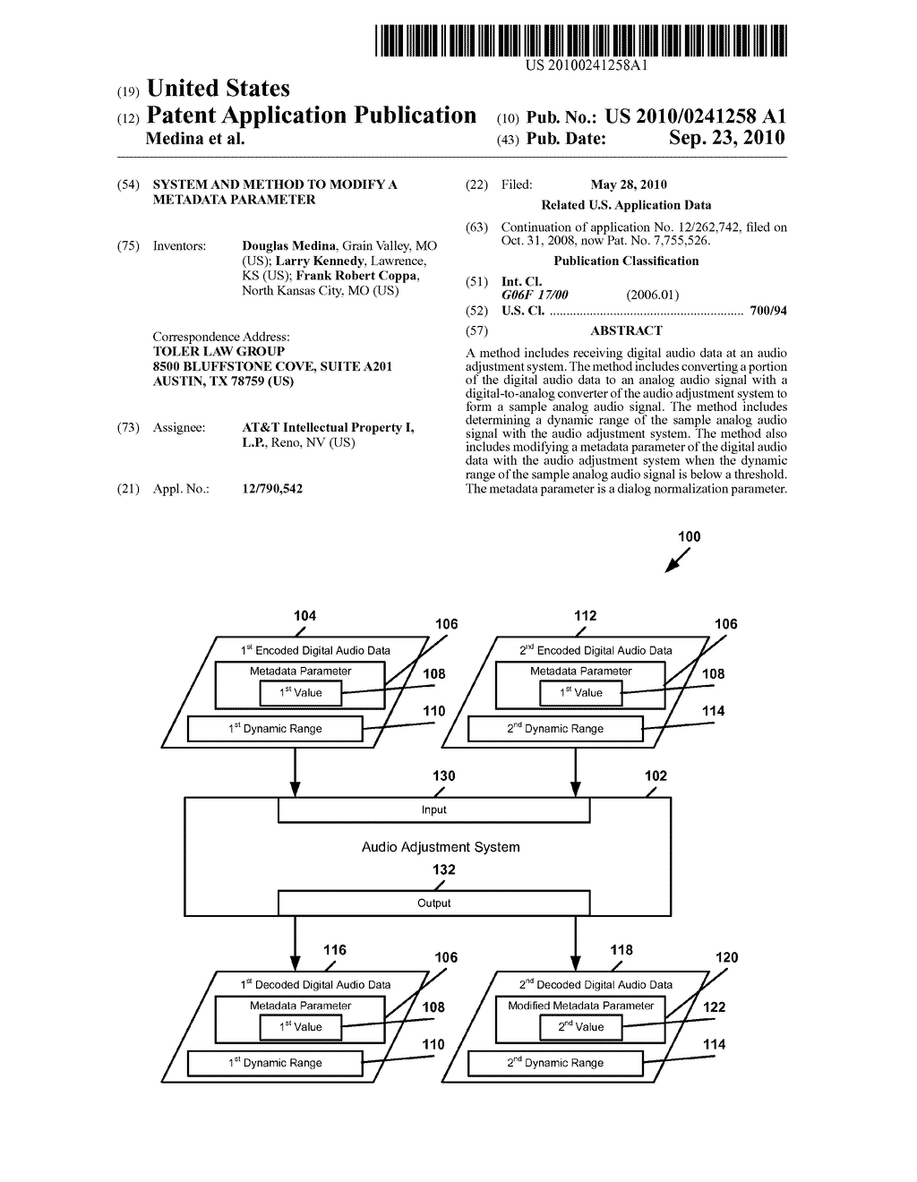 System and Method to Modify a Metadata Parameter - diagram, schematic, and image 01