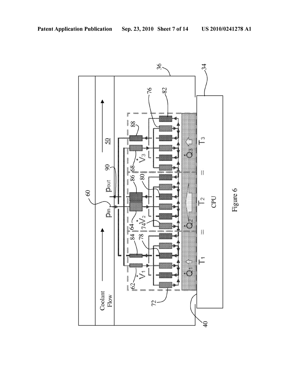 VARIABLE FLOW COMPUTER COOLING SYSTEM FOR A DATA CENTER AND METHOD OF OPERATION - diagram, schematic, and image 08