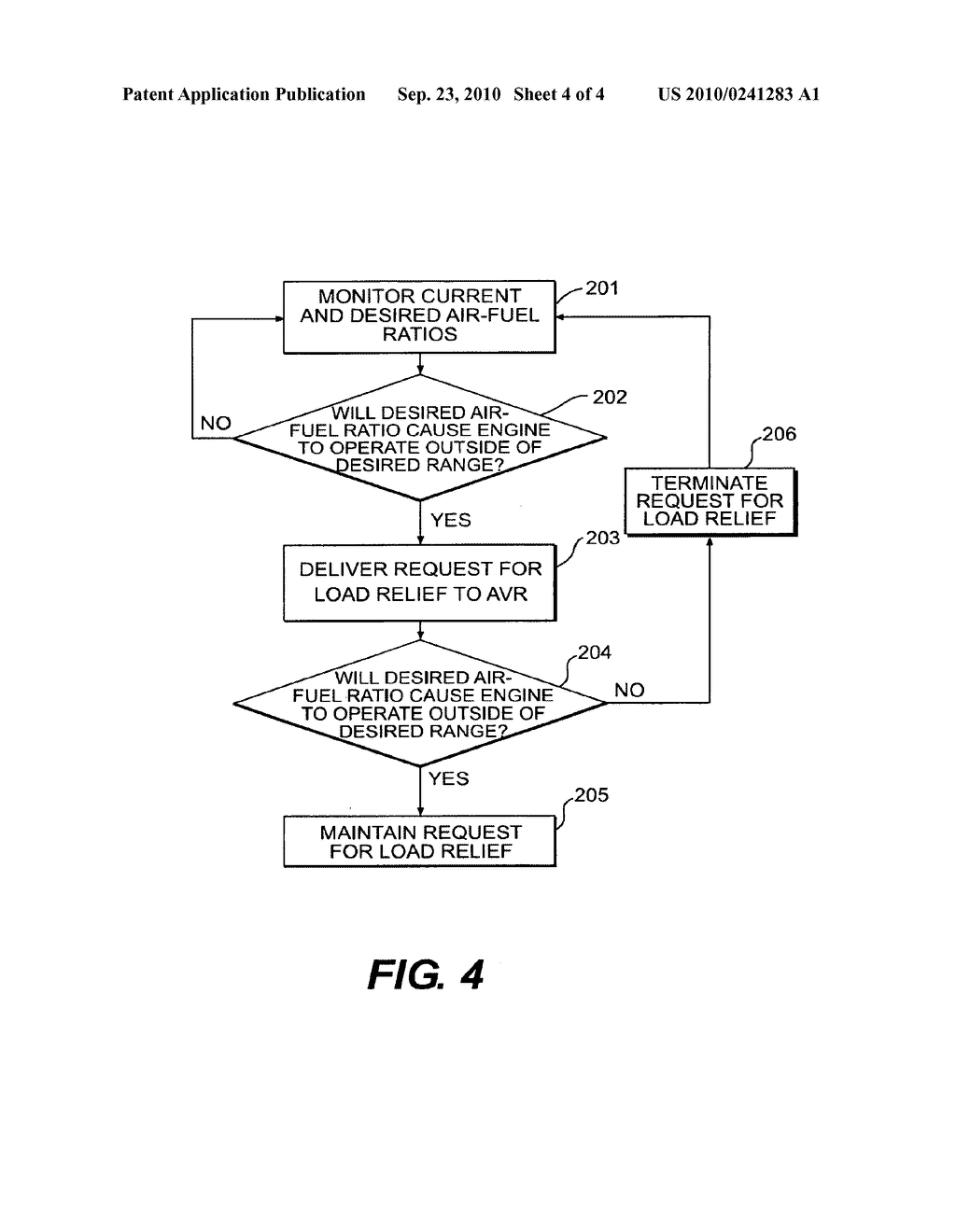 GEN-SET CONTROL SYSTEM HAVING PROACTIVE LOAD RELIEF - diagram, schematic, and image 05