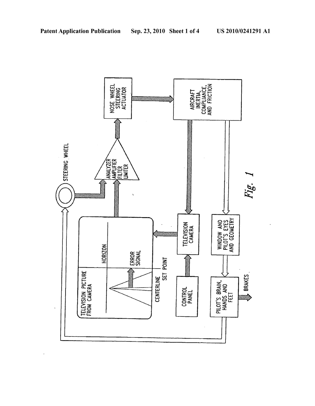 Autotiller control system for aircraft utilizing camera sensing - diagram, schematic, and image 02