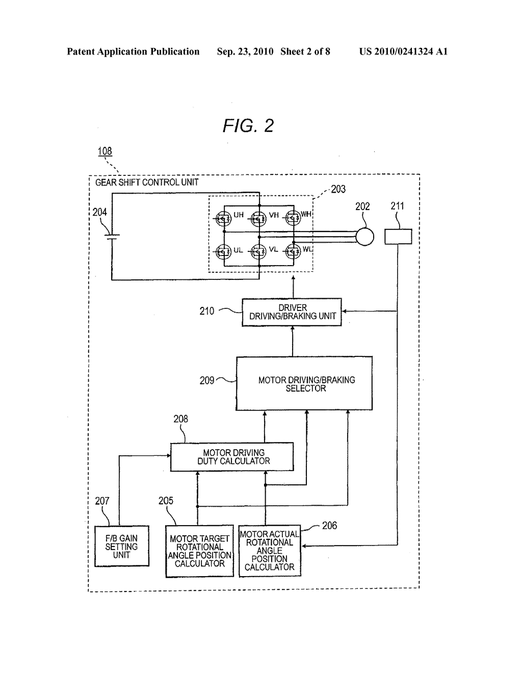 CONTROLLER FOR AUTOMATIC TRANSMISSION - diagram, schematic, and image 03