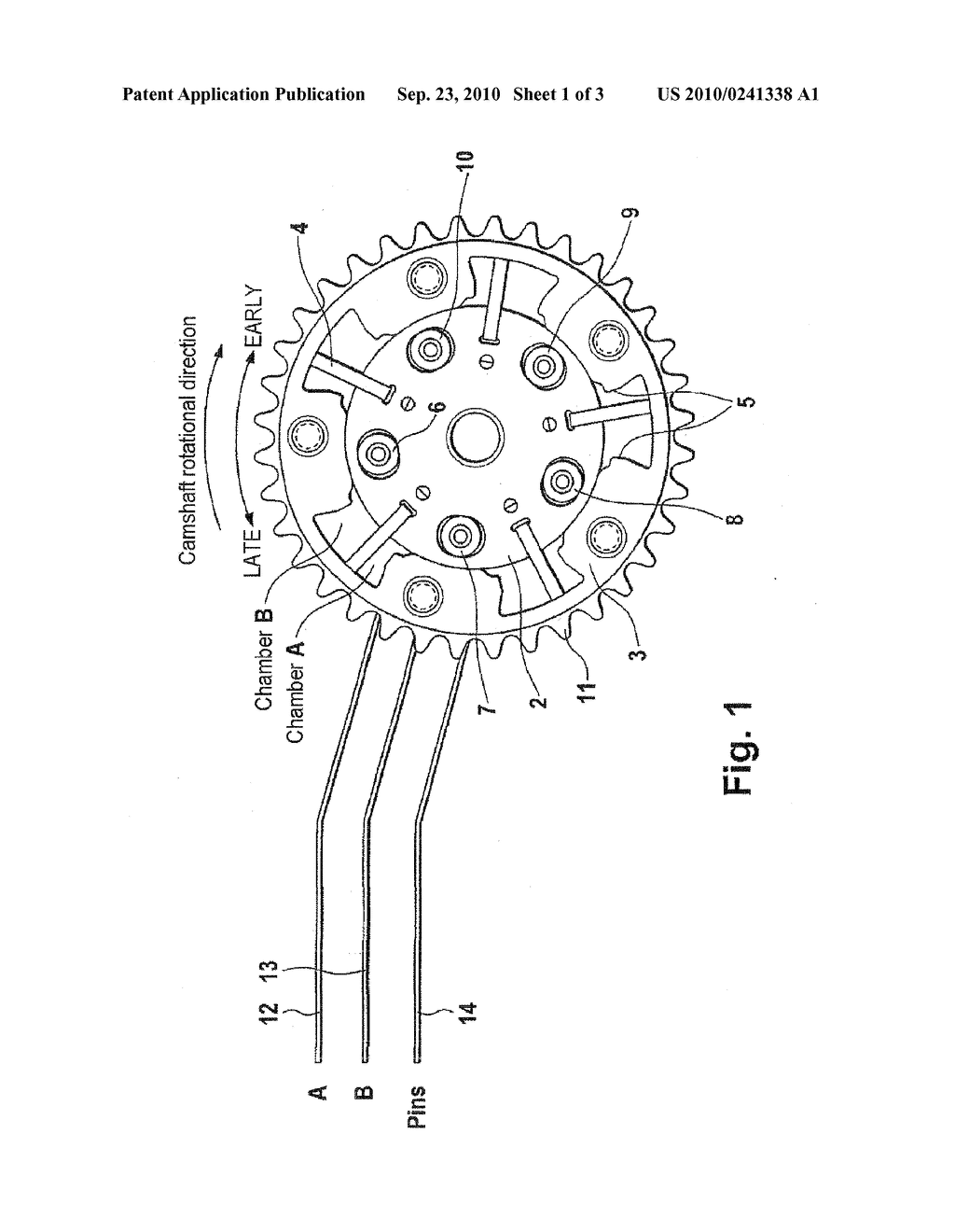 MOTOR CONTROL STRATEGY FOR A HYDRAULIC CAMSHAFT ADJUSTER HAVING A MECHANICAL CENTRAL LOCK - diagram, schematic, and image 02