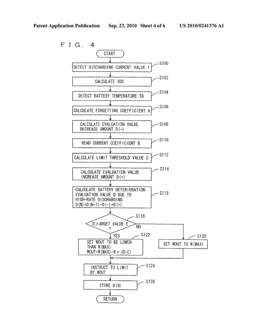 CONTROL APPARATUS AND CONTROL METHOD FOR SECONDARY BATTERY - diagram, schematic, and image 05